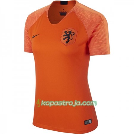 Billiga Fotbollströjor Nederländerna Dam Hemma tröja 2018 Kortärmad